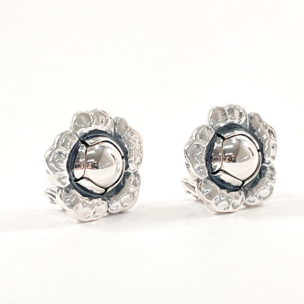 Georg Jensen Earring Flower motif Silver925 Silver Women Used
