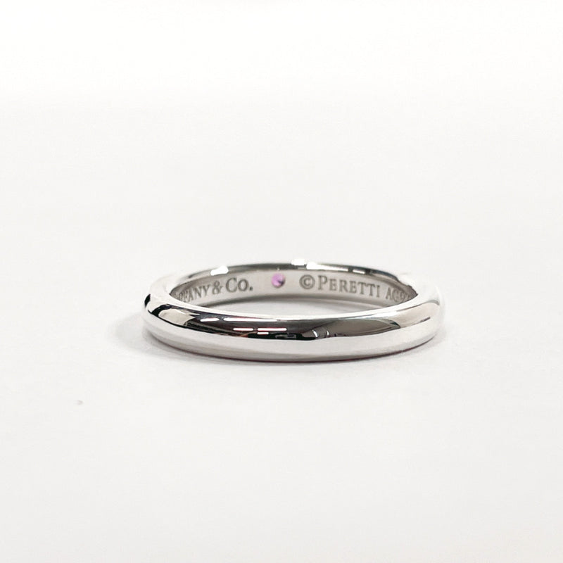 TIFFANY&Co. Ring Stacking band El Saperetti Silver925/Ruby #9(JP Size) Silver Women Used