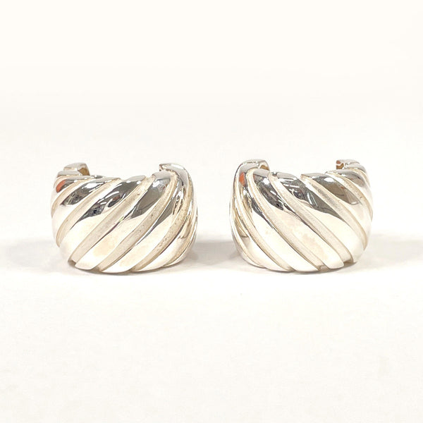 TIFFANY&Co. Earring Twist motif Silver925 Silver Women Used