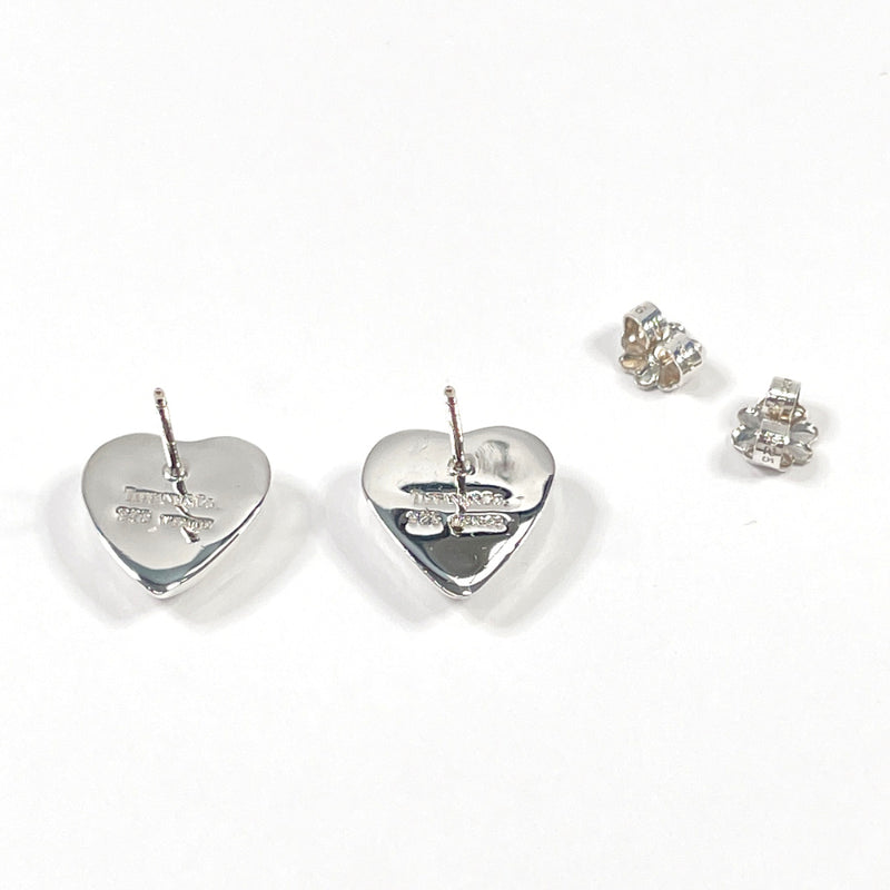 TIFFANY&Co. earring heart Silver925 Silver Women Used