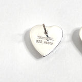 TIFFANY&Co. earring heart Silver925 Silver Women Used