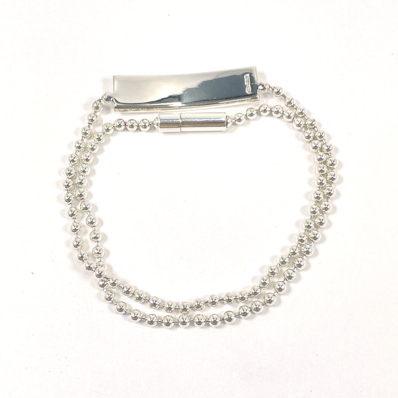 GUCCI bracelet Plate Ball Chain Silver925 Silver unisex Used