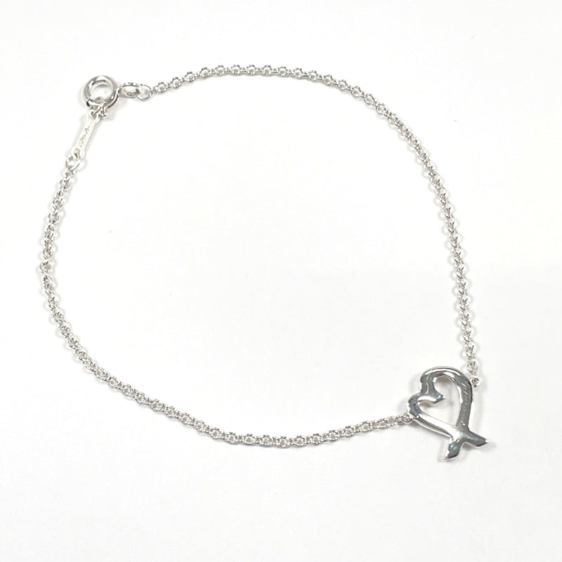 TIFFANY&Co. bracelet Loving heart Paloma Picasso Silver925/ Silver Women Used