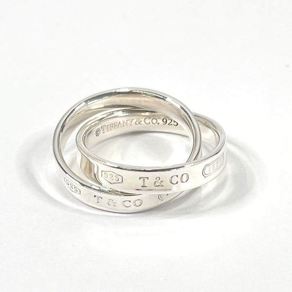 TIFFANY&Co. Ring 1837 Interlocking circle Silver925 #8(JP Size) Silver Women Used