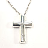 Damiani Necklace Metropolitan Cross Silver925/Black diamond Silver unisex Used