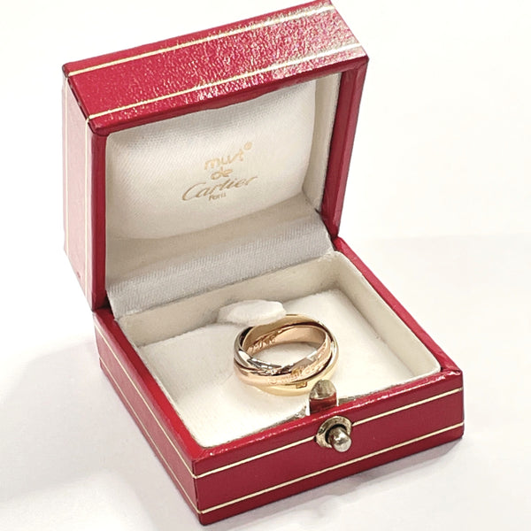 CARTIER Ring Trinity K18 yellow gold #6(JP Size) gold gold Women Used