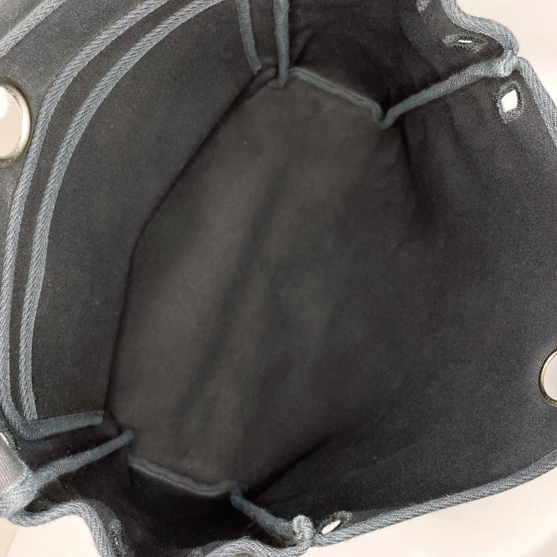 Hermes Hermes Herbag PM 2 in 1 Canvas Navy Leather Shoulder Bag