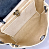 HERMES Handbag Herbag PM Towar Officier/leather Navy Navy □FCarved seal unisex Used