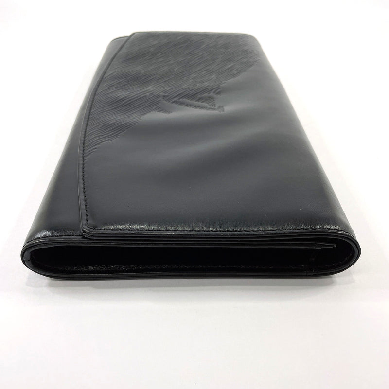 LOUIS VUITTON Clutch bag M63962 Aegean Opera line leather Black Black unisex Used