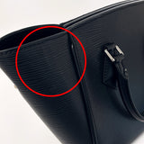 LOUIS VUITTON Handbag M50803 Phoenix PM Epi Leather Black Women Used