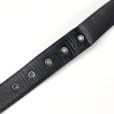 BOTTEGAVENETA belt Intrecciato leather Black mens Used