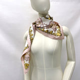 HERMES scarf Carre90 Lvdovicvs Magnvs silk pink pink Women Used