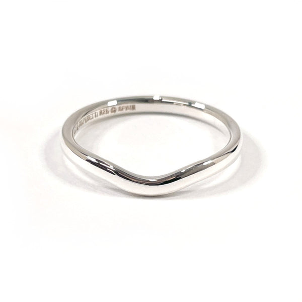 TIFFANY&Co. Ring Curved bundling Elsa Peretti Silver925 #12.5(JP Size) Silver Women Used