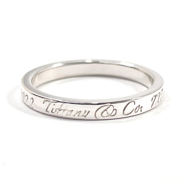 TIFFANY&Co. Ring Notes Narrow New York Silver925 #20.5(JP Size) Silver mens Used