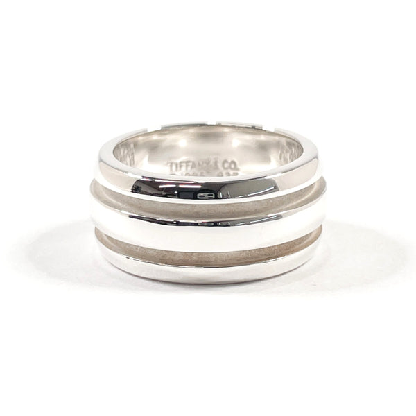 TIFFANY&Co. Ring Atlas grooved Double line Silver925 #10.5(JP Size) Silver Women Used