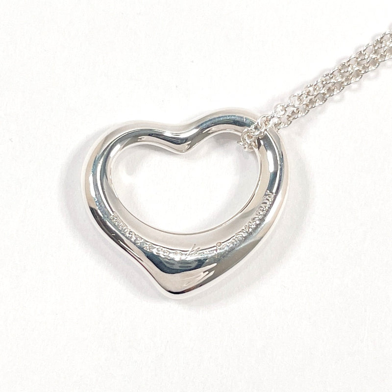 TIFFANY&Co. Necklace Open heart El Saperetti Silver925 Silver Women Used