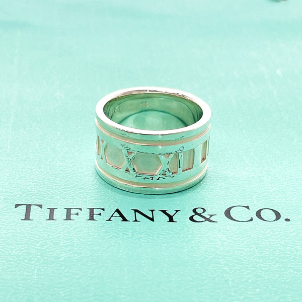 TIFFANY&Co. Ring Atlas Silver925 #13(JP Size) Silver Women Used