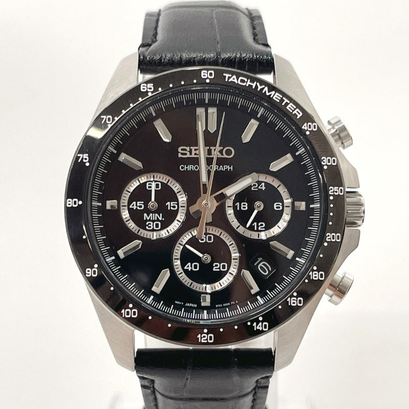 SEIKO Watches SBTR 021 Spirit 8T Chronograph Stainless Steel