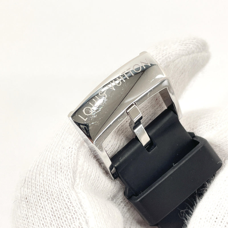Louis Vuitton, Accessories, Vintage Louis Vuitton Mens Black Leather Belt  With Silver Buckle