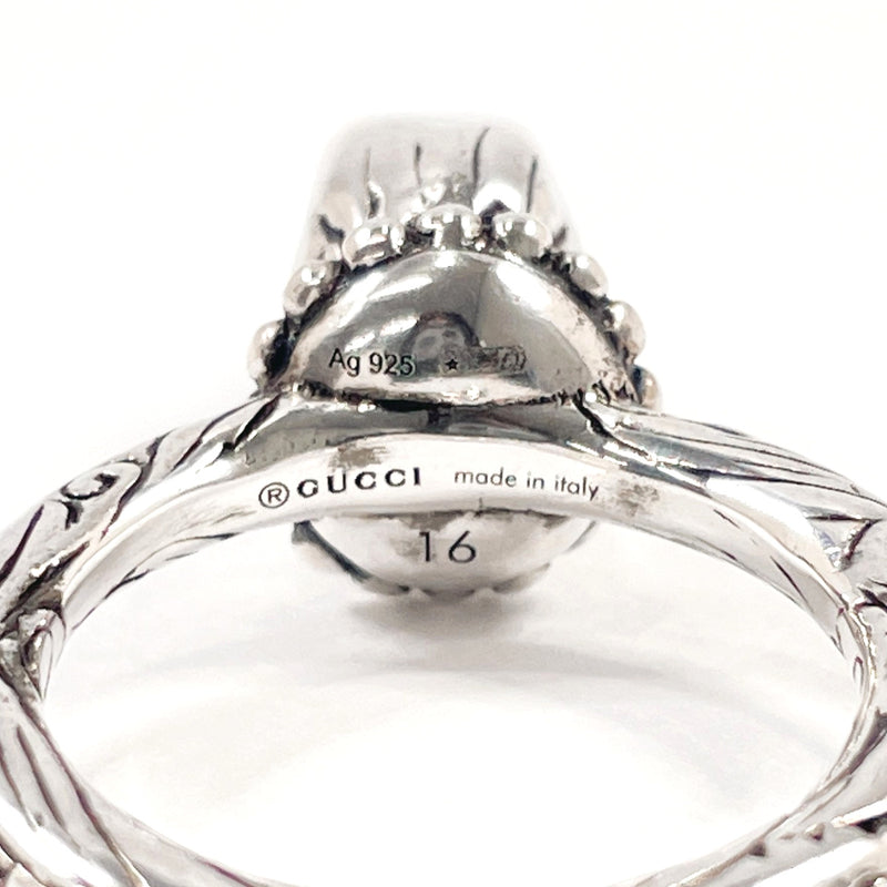 GUCCI Ring Eagle head Anger Forest Silver925 #15(JP Size) Silver mens Used