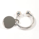 TIFFANY&Co. key ring Round tags Silver925 Silver unisex Used