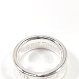 TIFFANY&Co. Ring 1837 Silver925 #10(JP Size) Silver Women Used