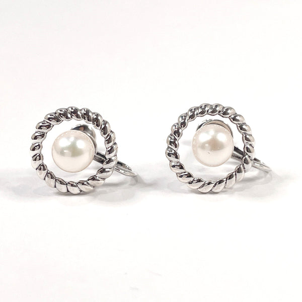 MIKIMOTO Earring Silver/Pearl Silver Women Used