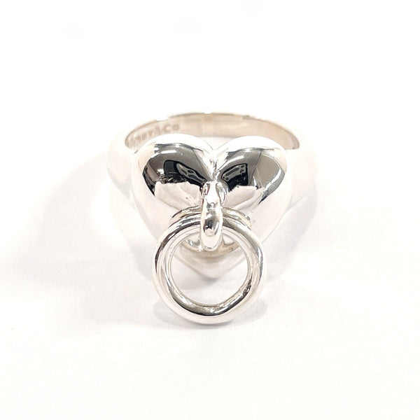 TIFFANY&Co. Ring heart knock Silver925 #12(JP Size) Silver Women Used