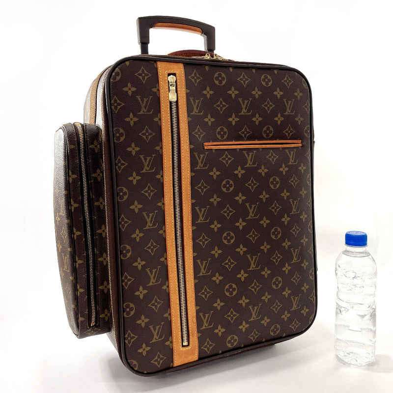 Louis Vuitton Pegase 50 Monogram Travel Carry Bag Suitcase Leather Brown  Used