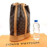 LOUIS VUITTON Shoulder Bag M42243 Randonnee PM Monogram canvas/Leather Brown unisex Used