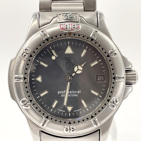 TAG HEUER Watches Professional 200mm Stainless Steel/Stainless Steel Silver Silver WF1211-KO mens Used
