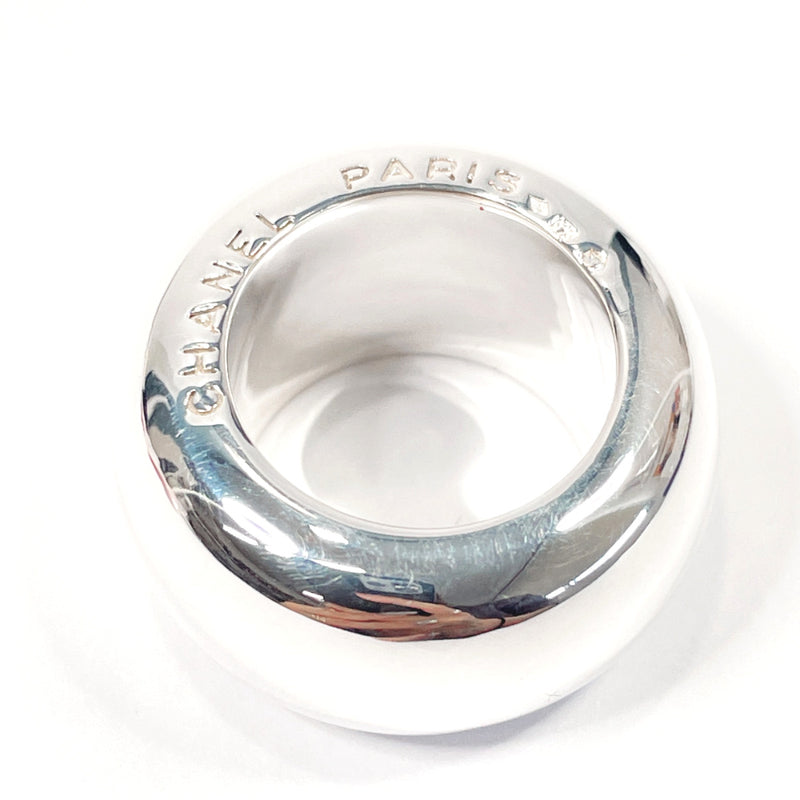sterling silver chanel ring