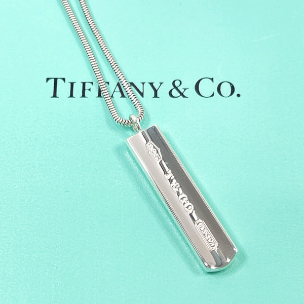 TIFFANY&Co. Necklace 1837 Bar Pendant Silver925 Silver unisex Used
