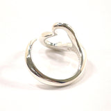 TIFFANY&Co. Ring Open heart El Saperetti Silver925 #9(JP Size) Silver Women Used
