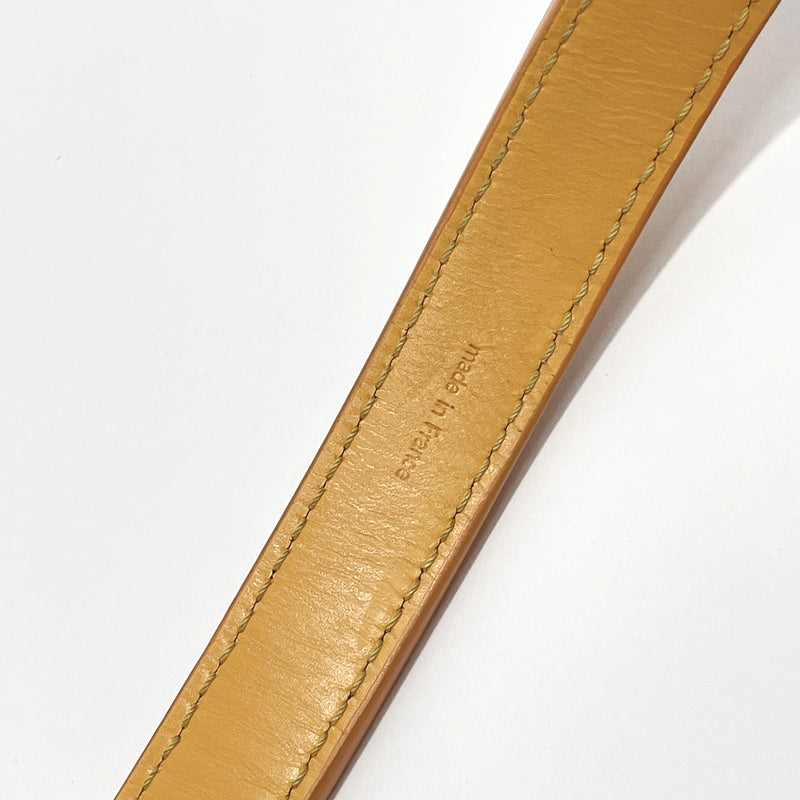LV Ladies' Belt EPI Leather Used Excellent