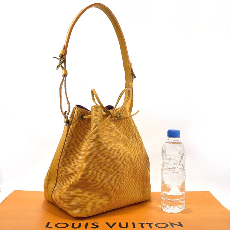 LOUIS VUITTON M44109 Epi Petit Noe Drawstring Bucket type Hand Bag Shoulder  Bag