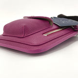 ADMJアクセソワ Shoulder Bag Riders Pocket Mobile Pouch leather purple purple Women New