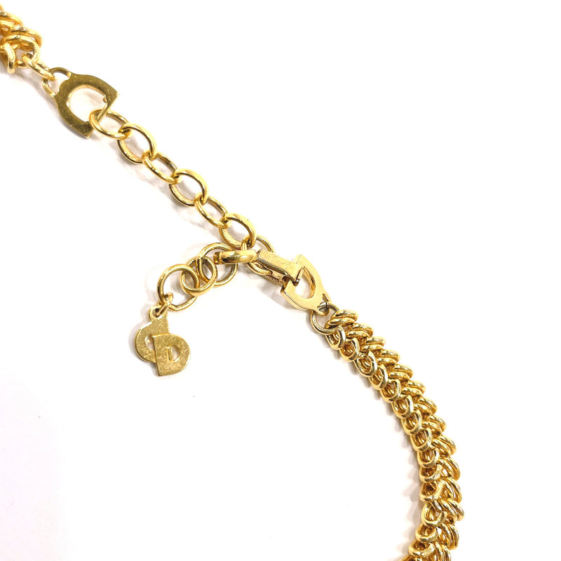 Christian Dior Necklace metal gold Women Used