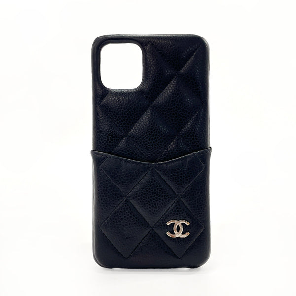 Black White Chanel iPhone XR Case