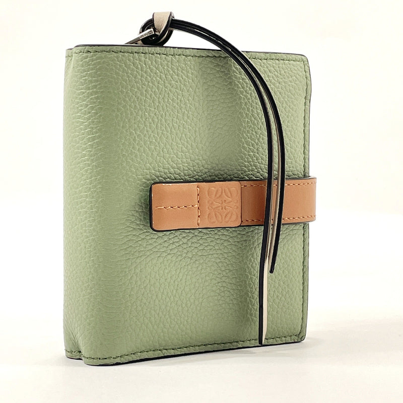 Compact zip wallet in soft grained calfskin - Loewe