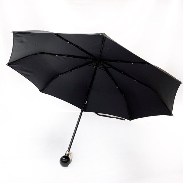 CHANEL Other accessories Matelassepattern folding umbrella Nylon/polyester Black Women Used