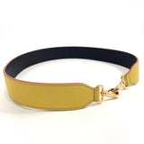 FENDI Shoulder strap Strap you leather yellow Women Used