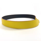 FENDI Shoulder strap Strap you leather yellow Women Used