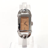 GUCCI Watches 6800L Bangle watch Stainless Steel/Stainless Steel Silver Silver Women Used
