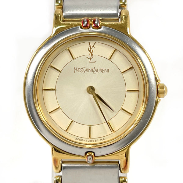 YVES SAINT LAURENT Watches 2200-228481 Stainless Steel/Stainless Steel gold gold Women Used