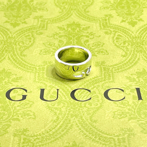 GUCCI Ring Silver925 #12(JP Size) Silver unisex Used