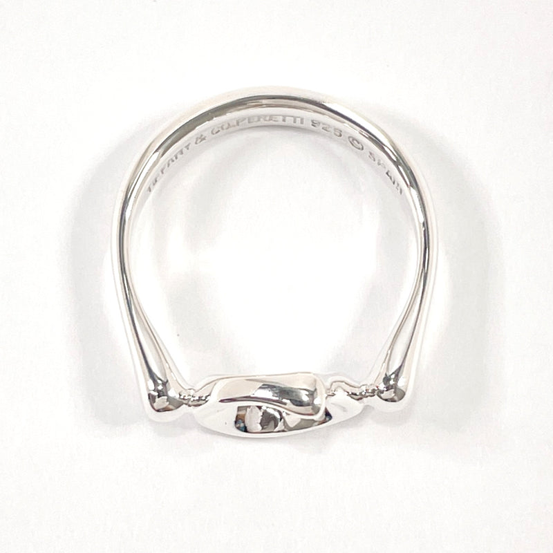 TIFFANY&Co. Ring Open heart Elsa Peretti Silver925 #8.5(JP Size) Silver Women Used