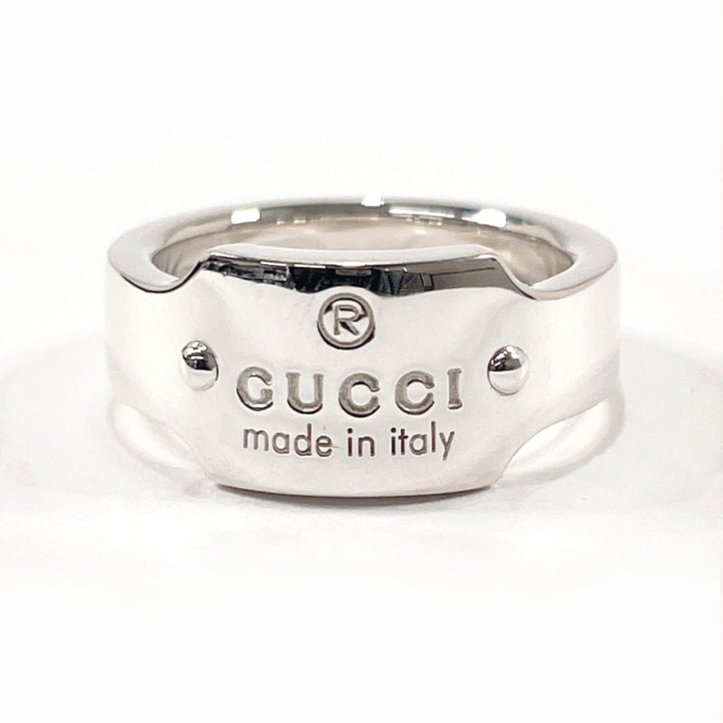 GUCCI Ring Interlocking G Silver 925 No. 13 Ladies