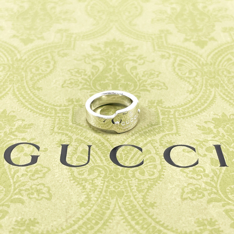 GUCCI Ring Branded Cutout G Silver925 #10(JP Size) Silver Women Used –  JP-BRANDS.com