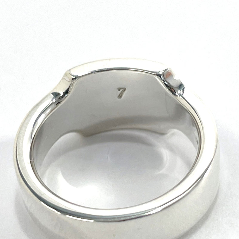 GUCCI Ring with logo Silver925 #7(JP Size) Silver Women Used – JP 
